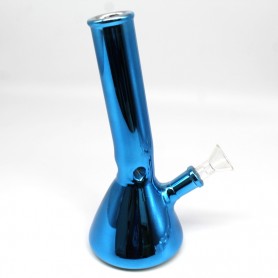 8'' SOLID BLUE COLOR WATER PIPE BOWL IN STEM 