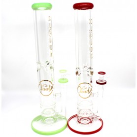 15'' CALI CLOUDX DOUBLE HONEYCOMB STRAIGHT WATER PIPE G-G 