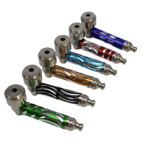 2.5'' Assorted Color Metal Pipe With Cover 