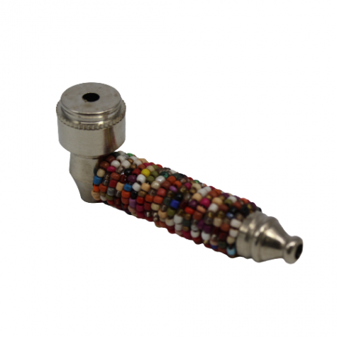 2.5'' DECORATED DESIGN METAL PIPE WITH COVER