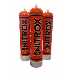 Nitrox Cream Charger Cylinders -640g - 6pcs Display
