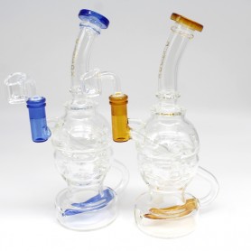 9.5'' Cali Cloudx Unique Design water pipe With 14 Mm Male Banger 