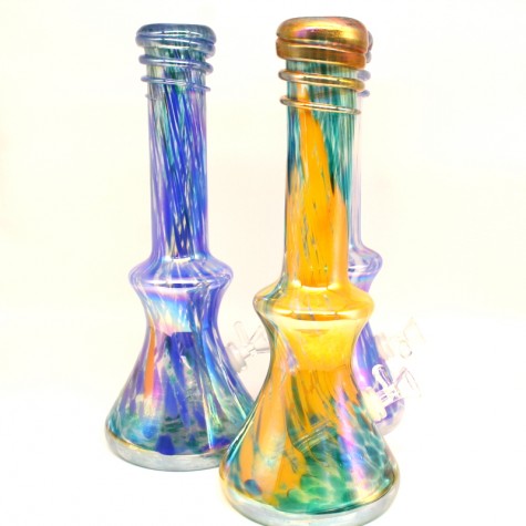 13.5'' Heavy Vase Style Soft Glass Water Pipe G-G 