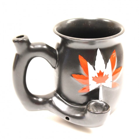 Ceramic Fancy Design Cup With Hand Pipe 