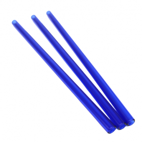12'' BLUE COLOR  glass tube (20 PIECES PER PACK )