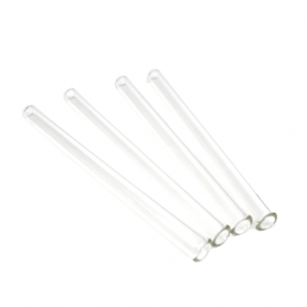 6'' CLEAR Glass Tube  (20 PIECES PER PACK)