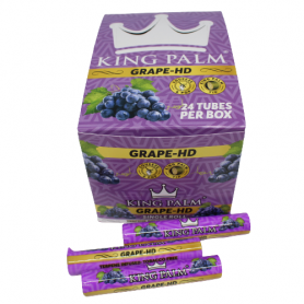 KING PALM GRAPE - HD  24 TUBES PER BOX 