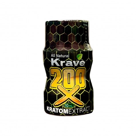 Krave 200x Kratom Extract Shot 10ml (24ct)