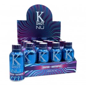 K-Shot NU Nootropic Kratom Extract Shot – 2oz (12ct)