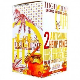 High Hemp Honey Pot Swirl Cones 2 cones per pack / 15 pack Per Box 