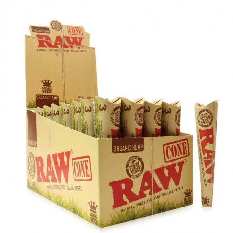 Raw Organic King Size Cone