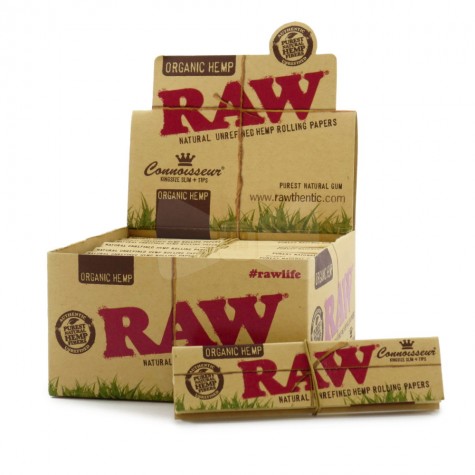 Raw Organic Connoisseur King Slim Size + Tip's 