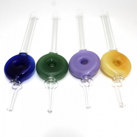 8'' US Color Glass Donut Shaped Nectar Kit