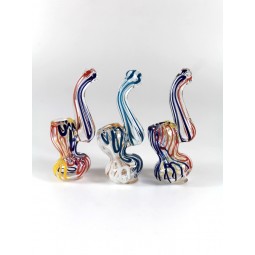 4'' Swirl Color Mini Bubbler 