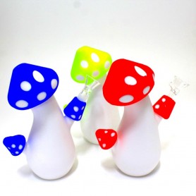 7'' Silicone Mushroom Shaped Water Pipe