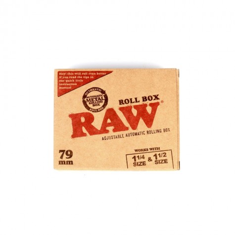 RAW 79mm Adjustable Automatic Cigarette Rolling Box