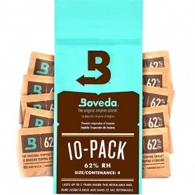 Boveda 2 - way Humidor Control 62% RH Size/ Contenance : 4 / 10 Pack