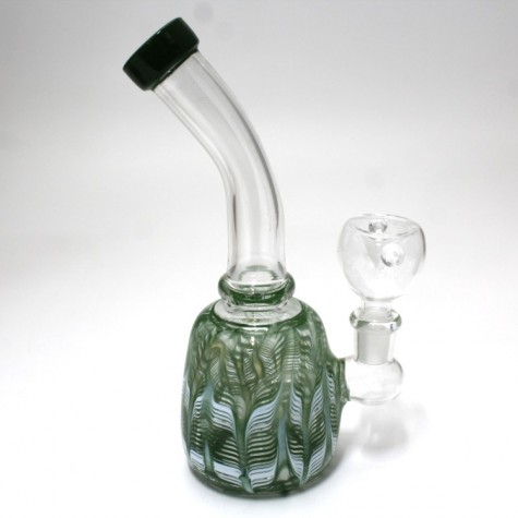 7'' Art Color Base Water Pipe With 14 MM Male Bowl