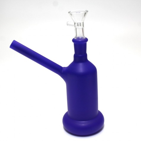 6" Assorted Color Side Arm Waterpipe W/ Slide Bowl