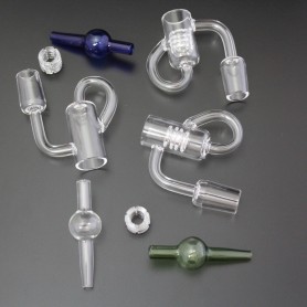 Recycle Quartz Banger Nail 3 Pcs Heating Coil With Carb Cap 18 MM Male