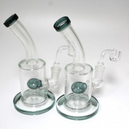7'' Inline Water Pipe With 14 MM Banger