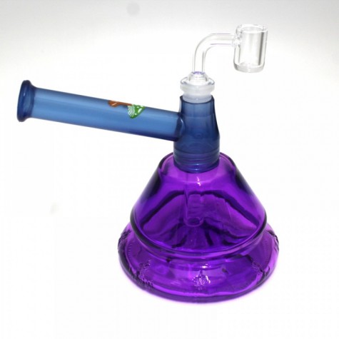 6.5'' Beaker Base Colorful Dab Rig Water Pipe With 14 MM Male Bange