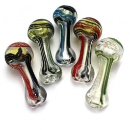 3'' Multi Swirl Color Glass Hand Pipe