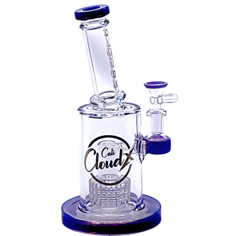 12" Cali Cloud X American Color Glass With Percolator