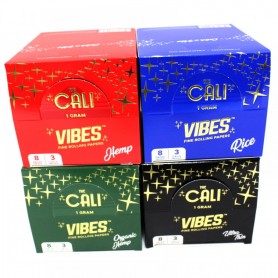 Cali Vibes Cones  1 gram 8 Packs Per Box 3 Calis Per Pack