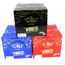 Cali Vibes Cones 2 gram 8 Packs Per Box 3 Calis Per Pack