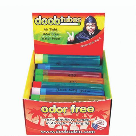 Doob Tubes Air Tight Odor Free/Waterproof Large- 25 pcs per box