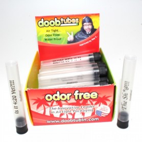 Doob Tubes Air Tight Odor Free/Waterproof Small 25 pcs per box.