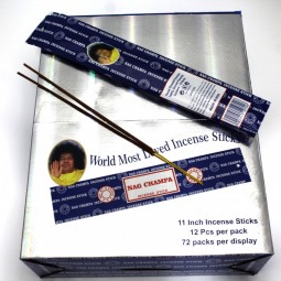 Nag Champa 11'' Incense Stick 12 Pcs Per Pack 72 packs Per Display