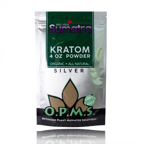 O.P.M.S. Kratom Silver 4oz Powder