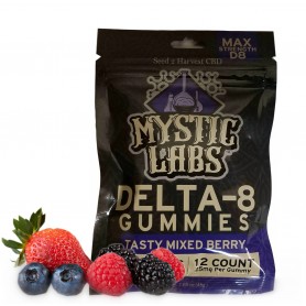 Mystic Labs Delta-8 300mg Gummies 12CT