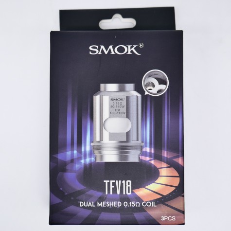 Smok TFV18 Dual Meshed 0.15 Coil 3pcs