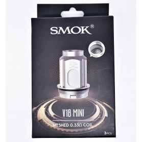 Smok V18 Mini Meshed 0.33 Coil 3pcs