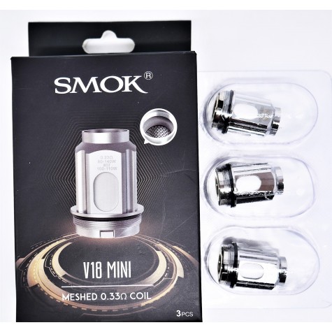 Smok V18 Mini Meshed 0.33 Coil 3pcs