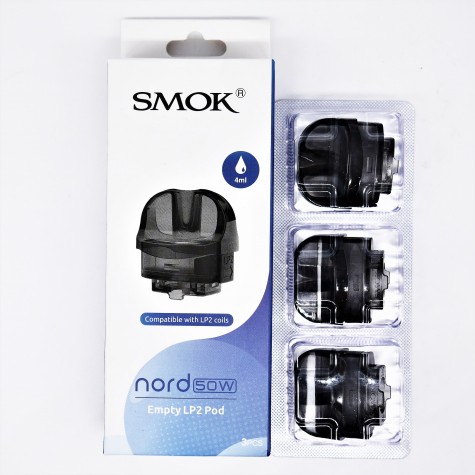 Smok Nord 50W Empty LP2 Pod 3pcs 4ml